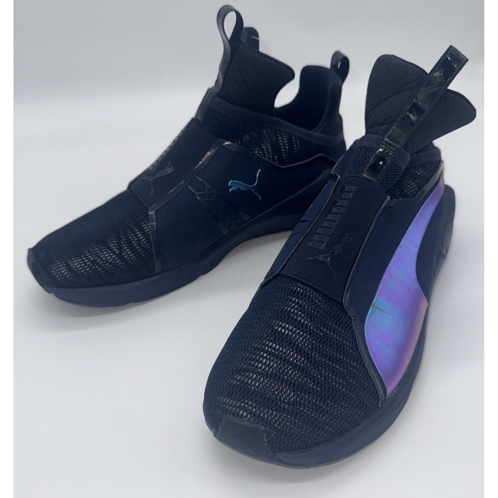 Puma Womens Blue Indigo and‎ Allure Fierce Core Running Shoes Size 7C